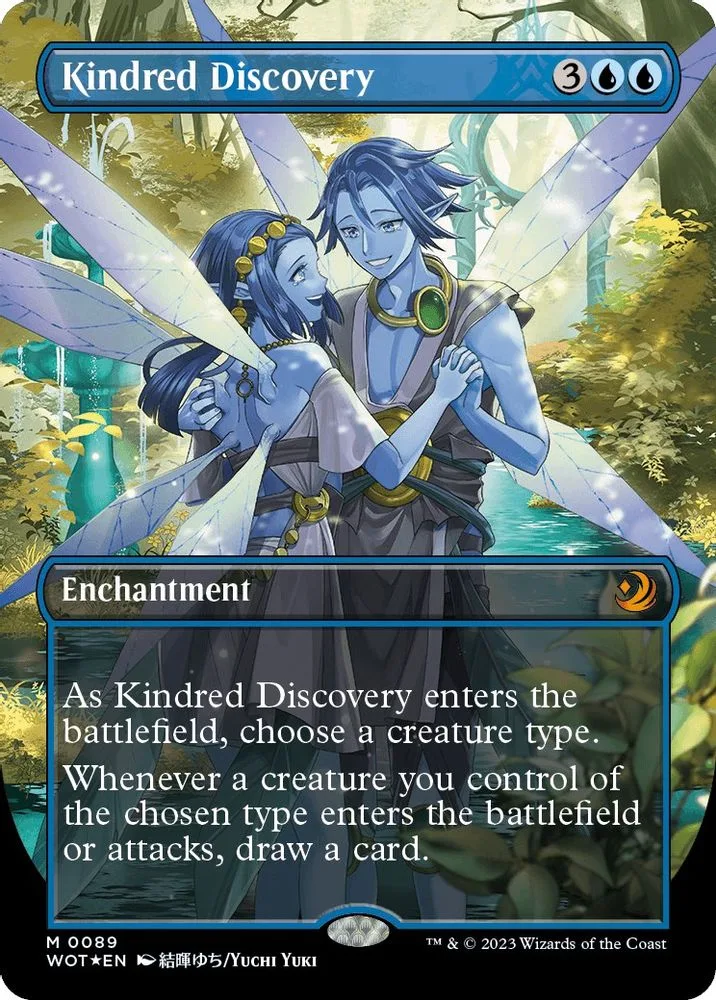 Kindred Discovery (Anime Borderless) (Confetti Foil)