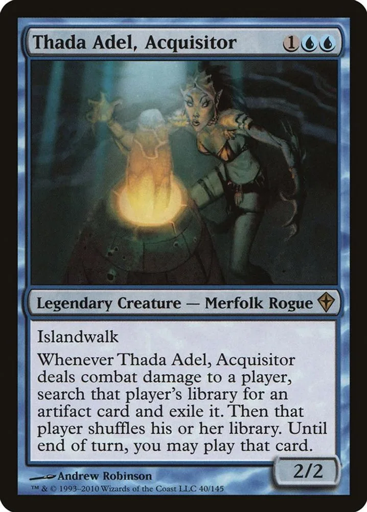 Thada Adel, Acquisitor