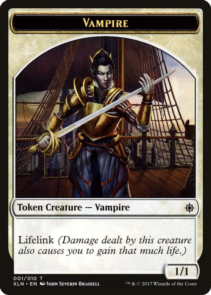 Vampire // Treasure (008) Double-Sided Token
