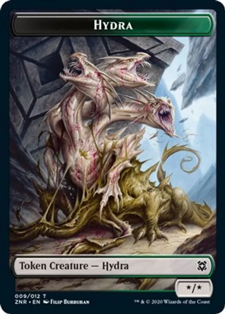 Hydra // Kor Warrior Double-Sided Token