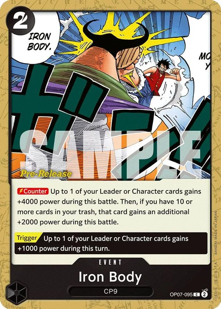 Iron Body (Pre-Release)