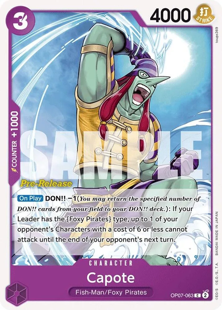 Capote (Pre-Release)