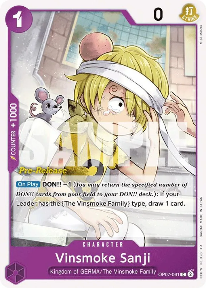 Vinsmoke Sanji (Pre-Release)