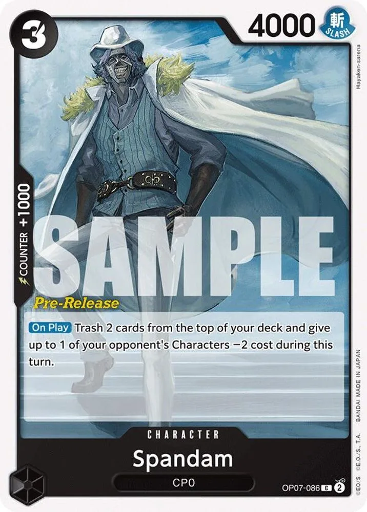 Spandam (Pre-Release)