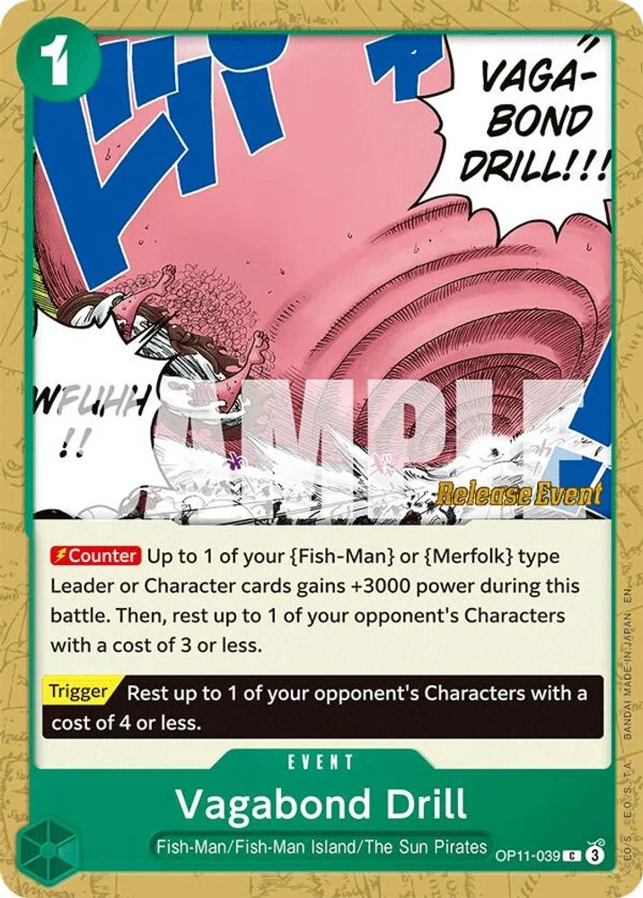 Vagabond Drill (Release Event)