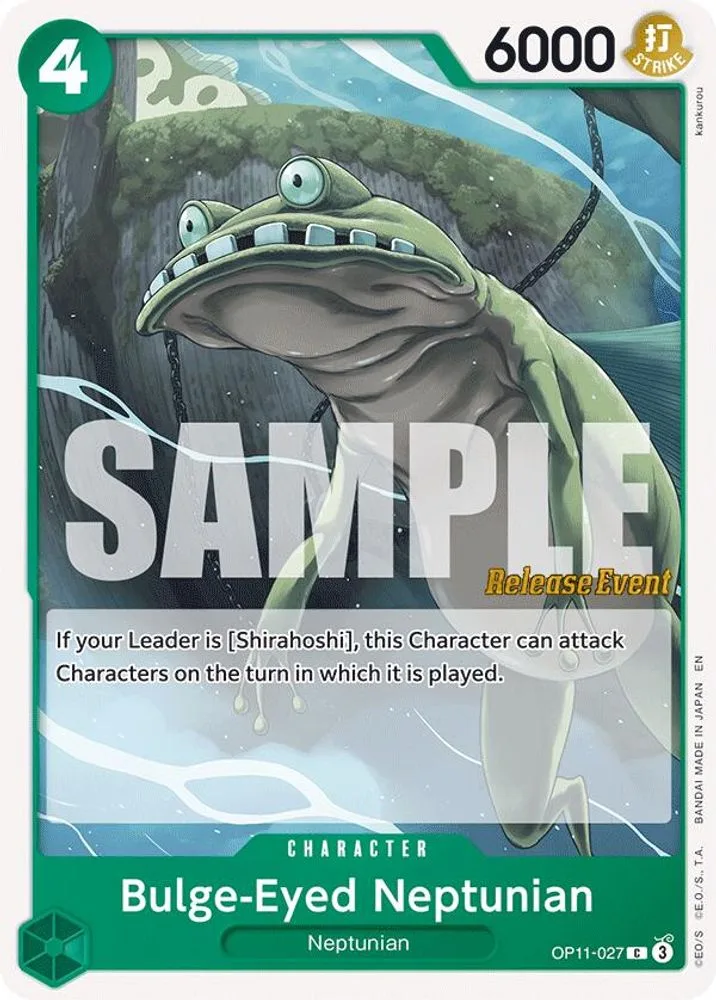 Bulge-Eyed Neptunian (Release Event)