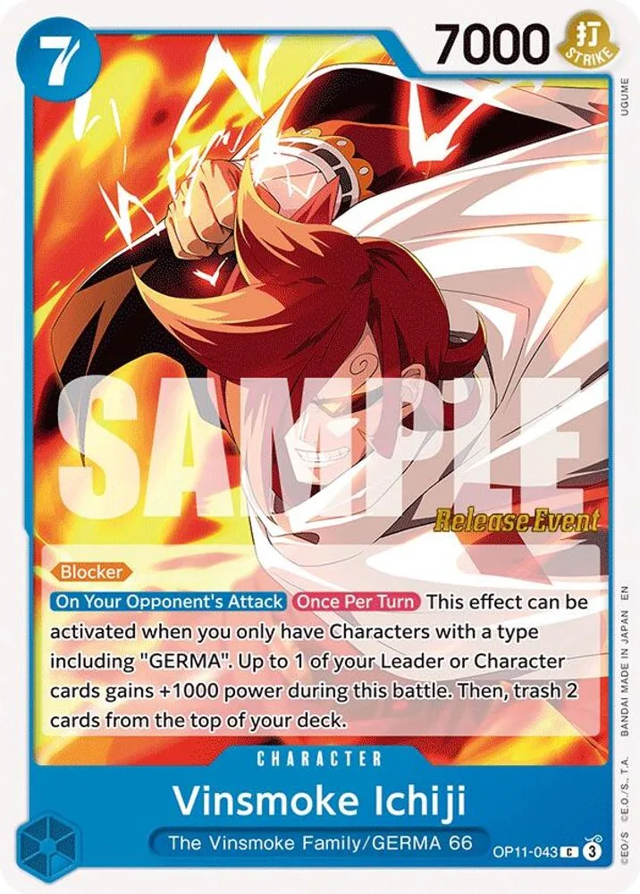 Vinsmoke Ichiji (Release Event)