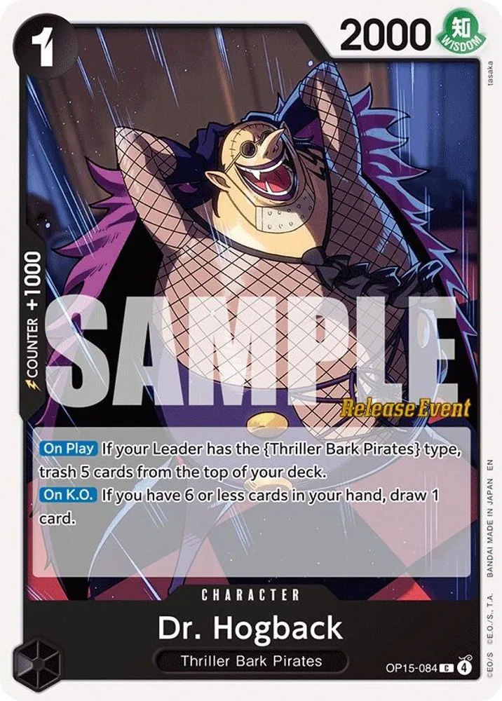 Dr. Hogback (Release Event)