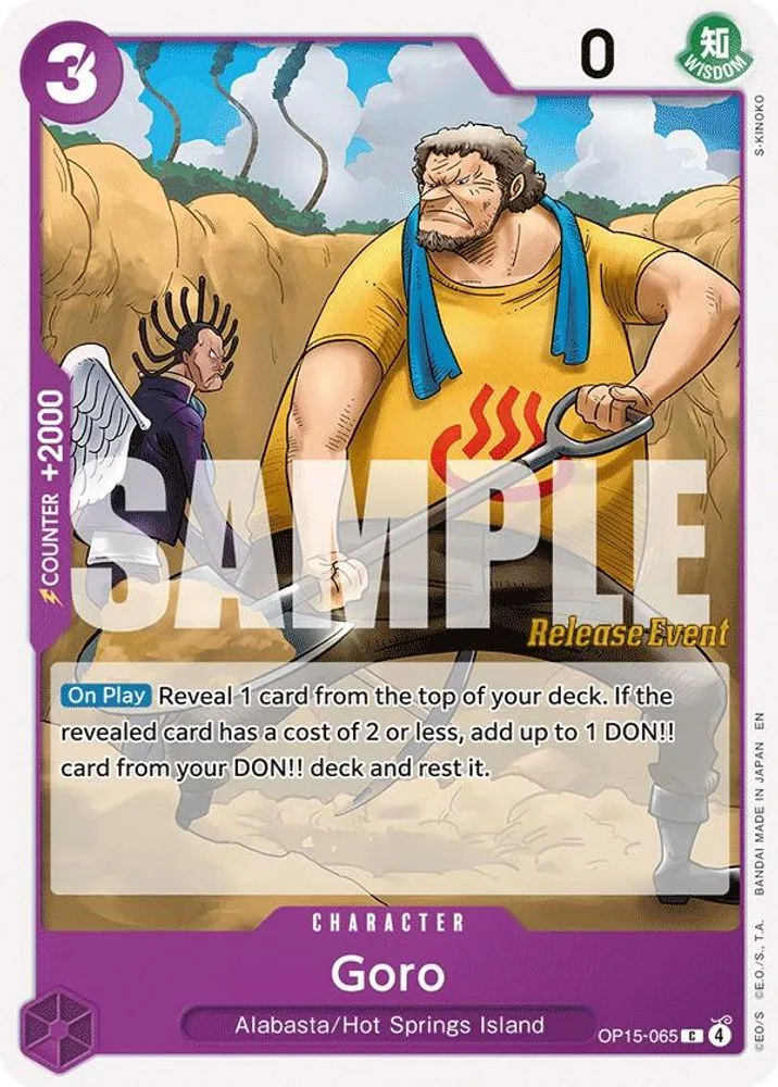 Goro (Release Event)