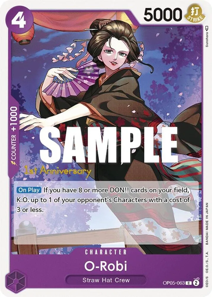 O-Robi (1st Anniversary Tournament)