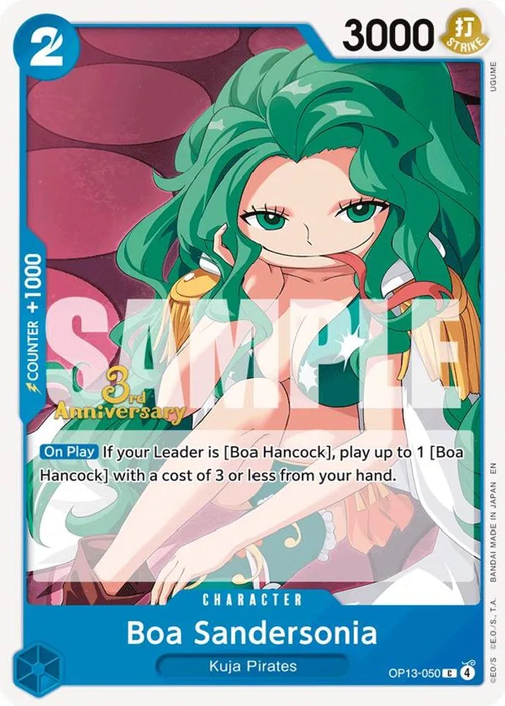 Boa Sandersonia (3rd Anniversary Tournament)