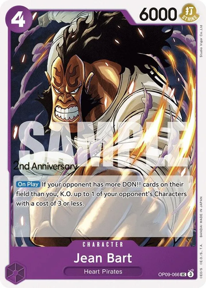 Jean Bart (2nd Anniversary Tournament)