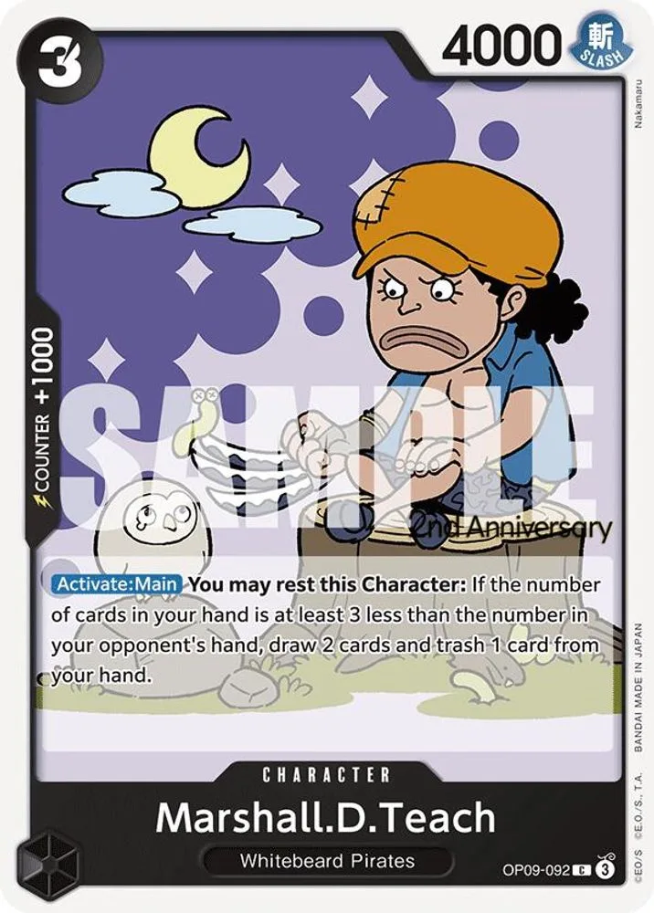 Marshall.D.Teach (2nd Anniversary Tournament)