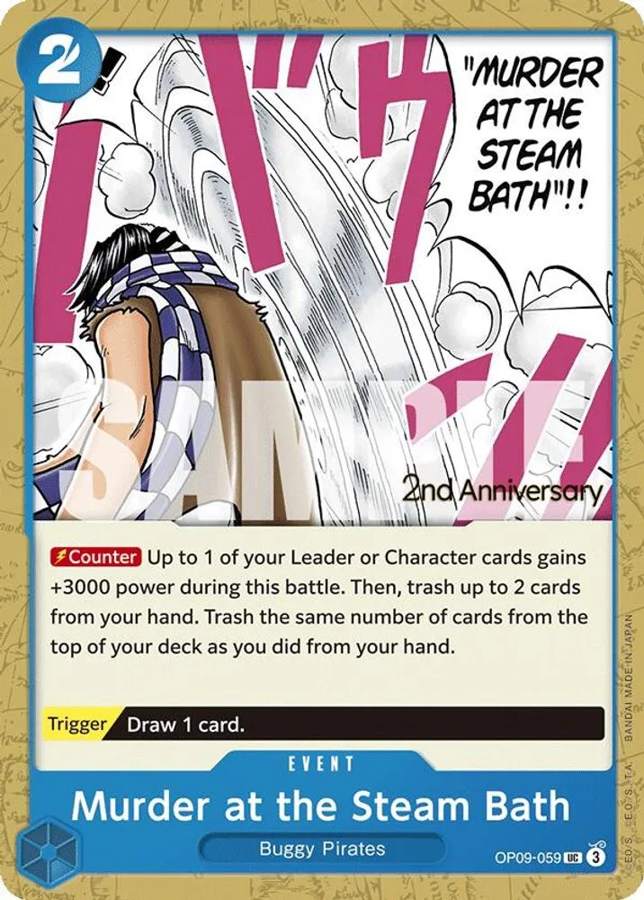 Murder at the Steam Bath (2nd Anniversary Tournament)