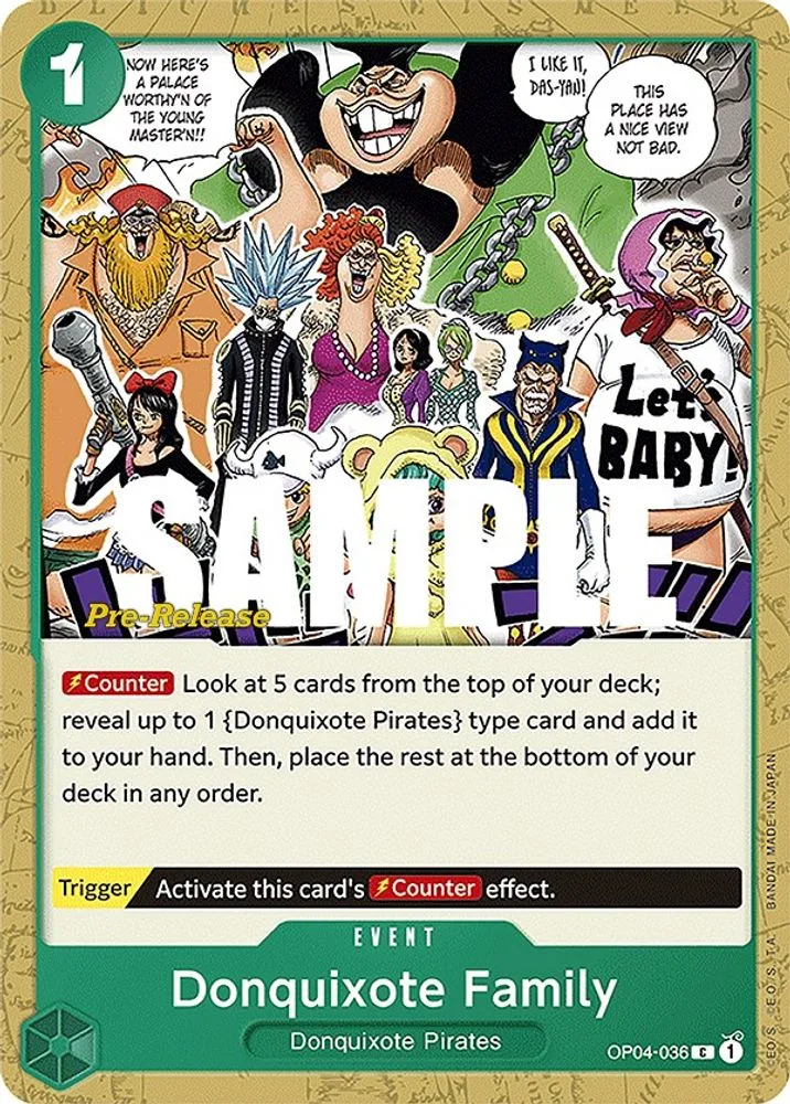Donquixote Family (Pre-Release)