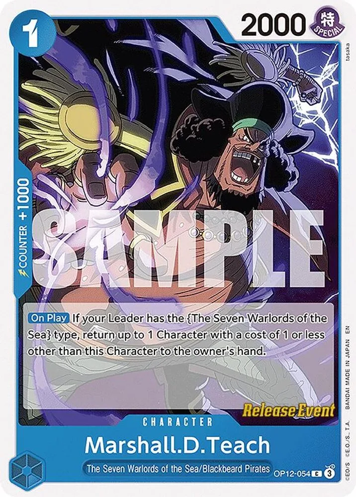 Marshall.D.Teach (Release Event)