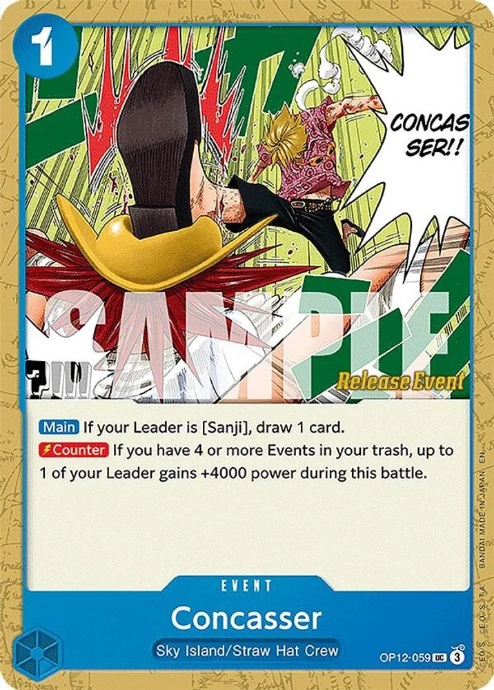 Concasser (Release Event)