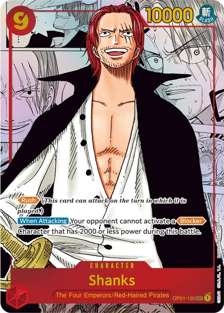 Shanks (Parallel · Manga · Alternate Art)