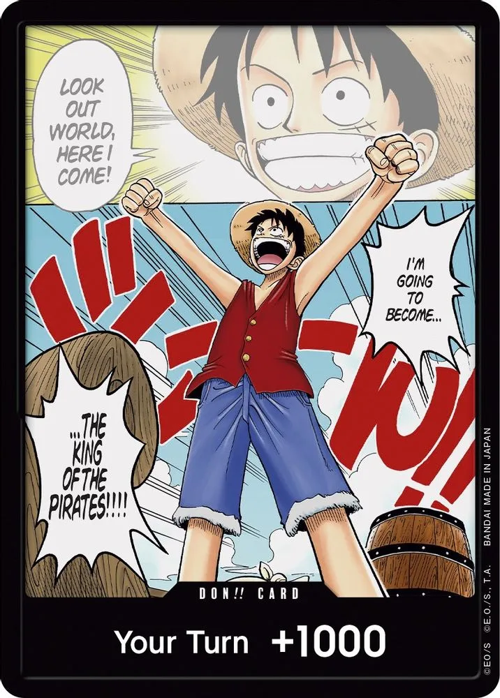 DON!! Card // One Piece Film RED Promo (Manga · Alternate Art)