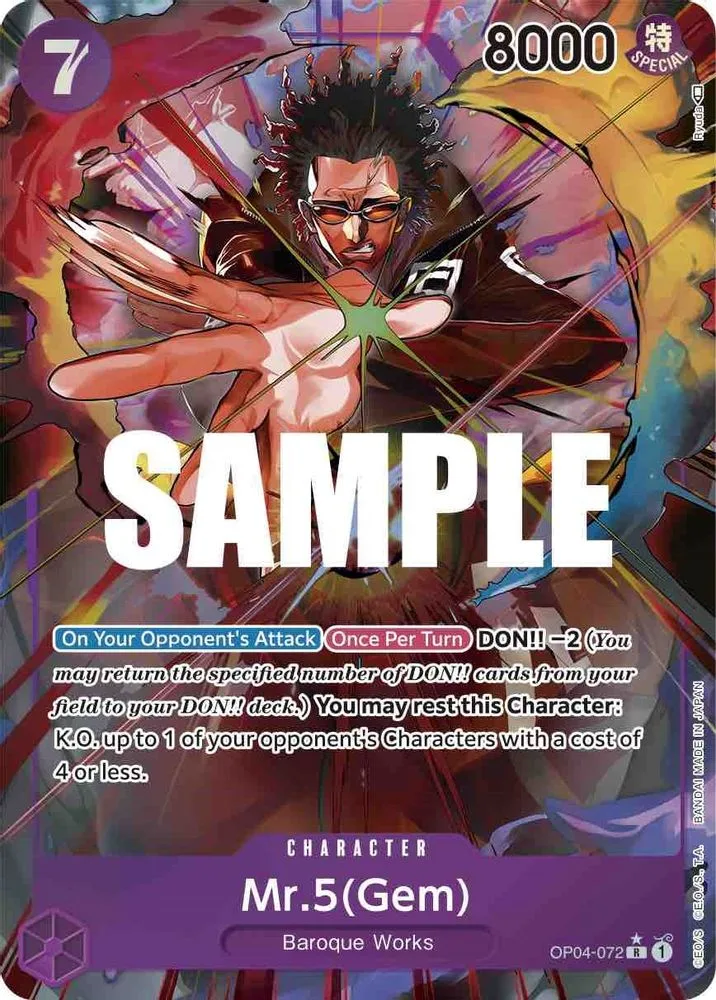 Mr.5 (Gem · Alternate Art)