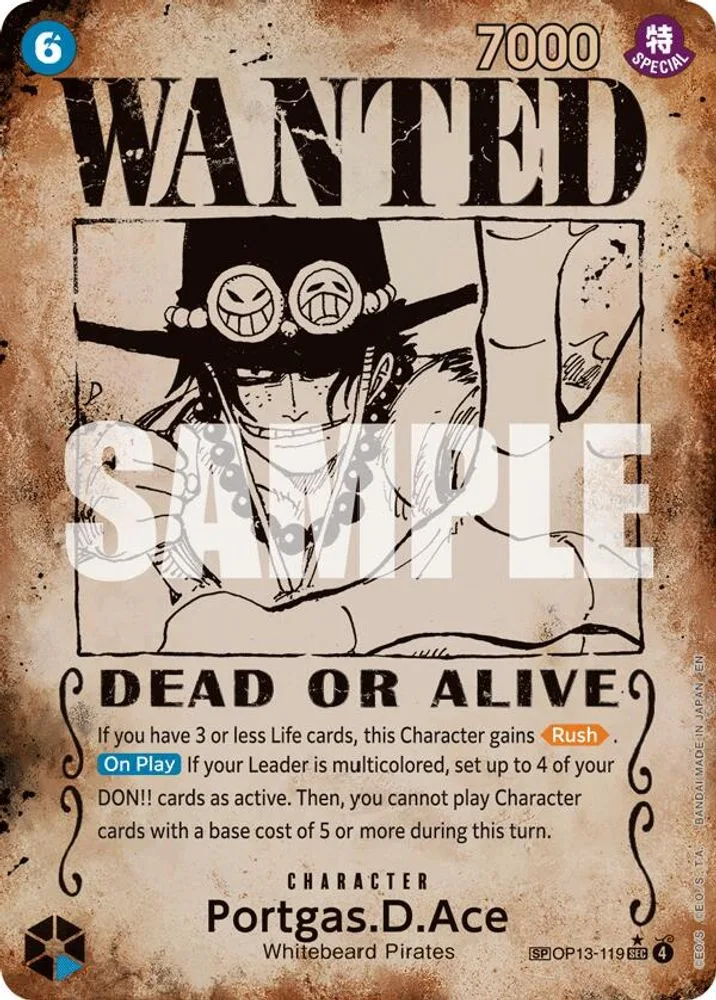 Portgas.D.Ace (Wanted Poster)