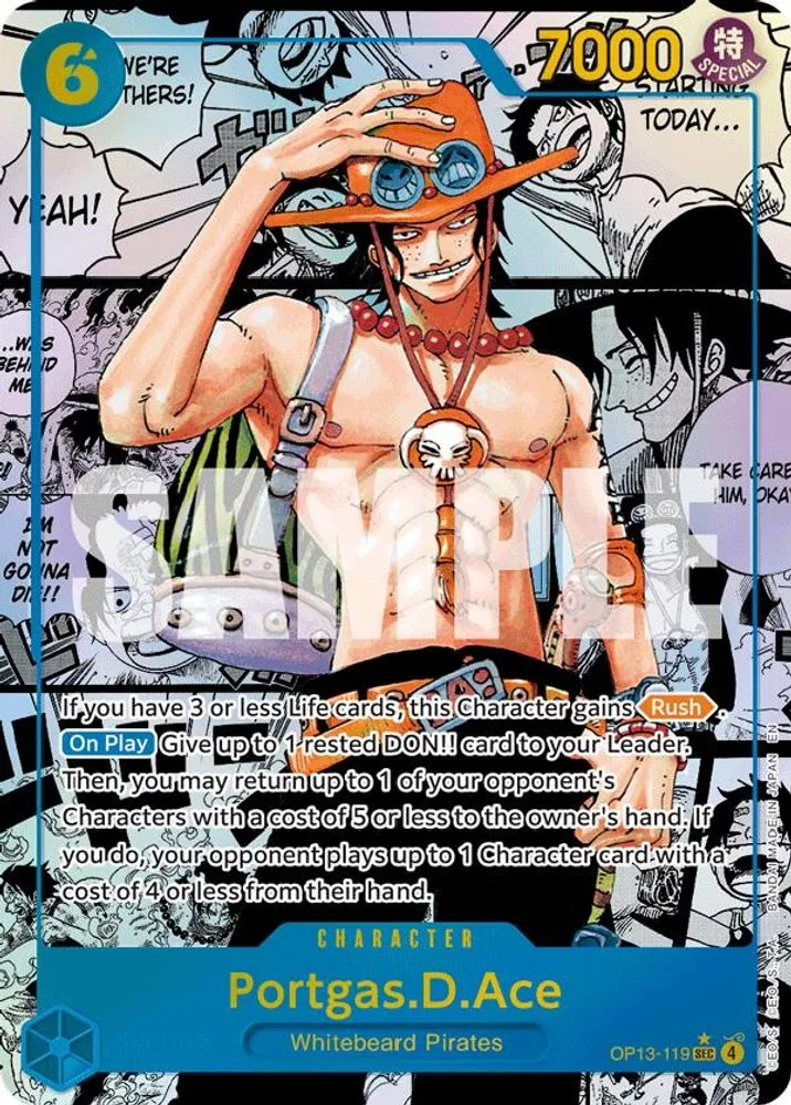 Portgas.D.Ace (Super Alternate Art)