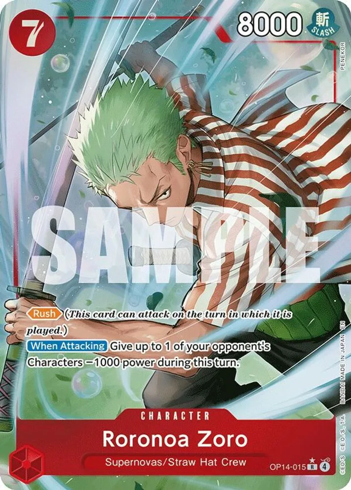 Roronoa Zoro (Alternate Art)