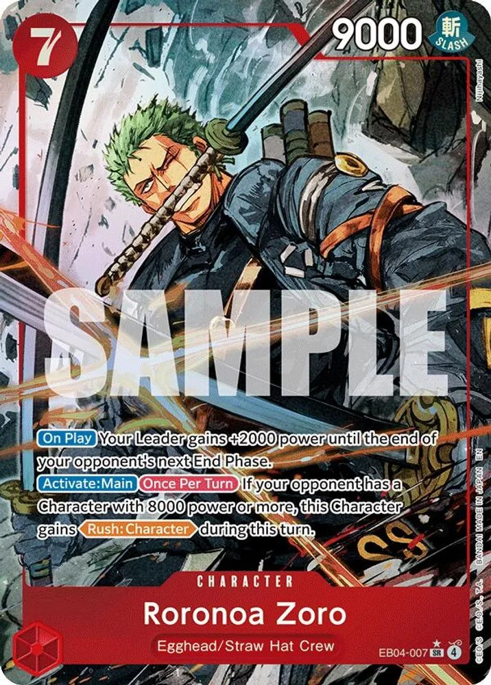 Roronoa Zoro (Alternate Art)