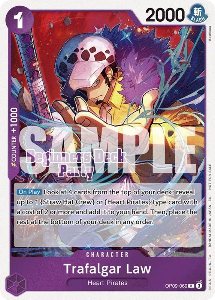 Trafalgar Law (Beginners Deck Party [ST-23] - [ST-28] Participation Pack)