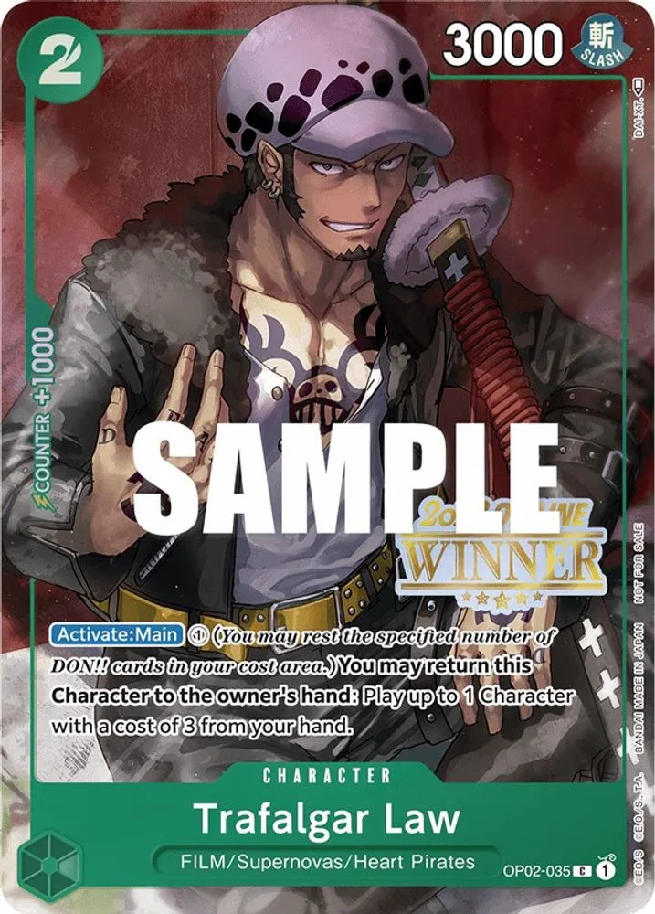 Trafalgar Law (Offline Regional 2023 · Winner)