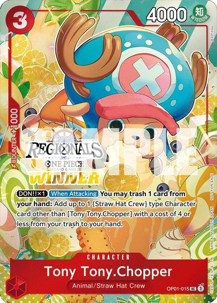 Tony Tony.Chopper (Online Regional 2024 Vol. 3 · Winner)