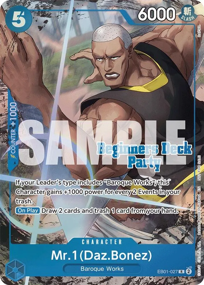 Mr. 1 (Daz.Bonez · Beginners Deck Party [ST-23] - [ST-28] Winner Pack)