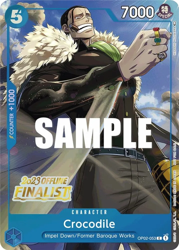 Crocodile (Offline Regional 2023 · Finalist)