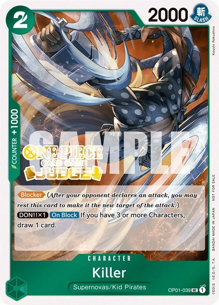 Killer (Judge Pack Vol. 3)