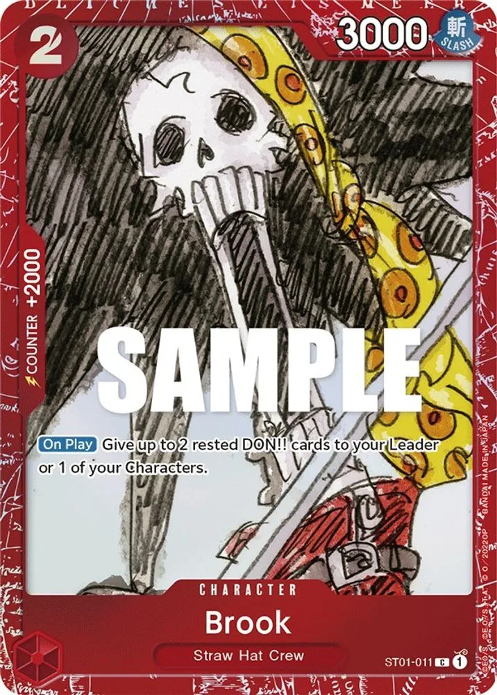Brook (Premium Card Collection -ONE PIECE FILM RED Edition-)