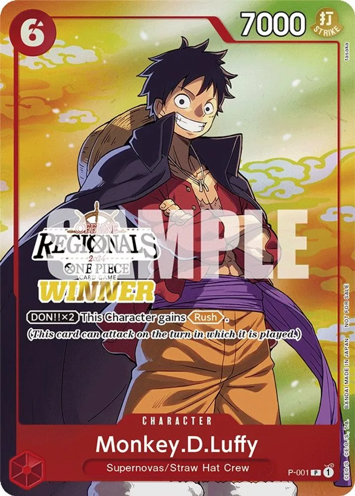 Monkey.D.Luffy (Offline Regional 2024 Vol. 2 · Winner)
