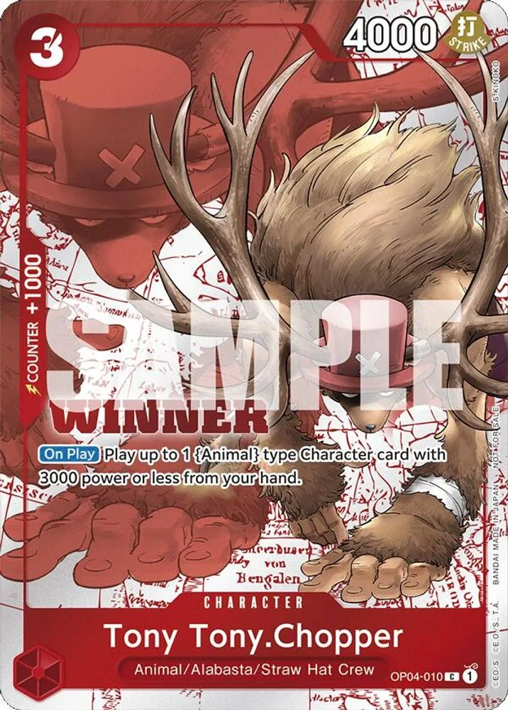 Tony Tony.Chopper (Winner Pack 2024 Oct.-Dec.)