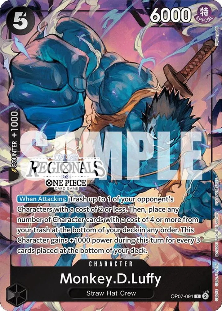 Monkey.D.Luffy (Online Regional 2024 Vol. 3)