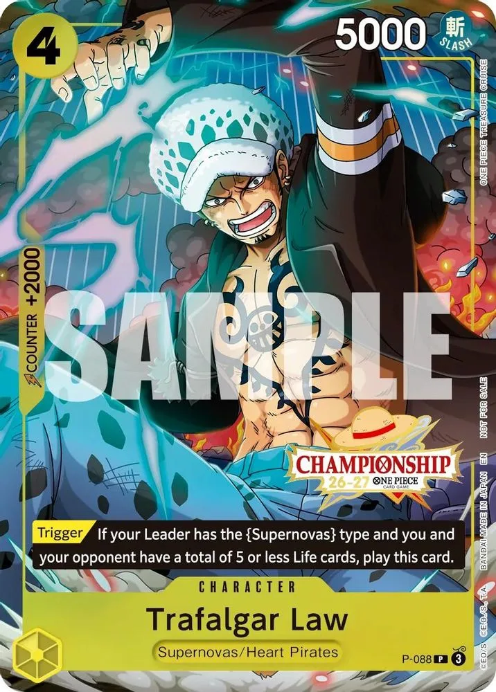 Trafalgar Law (CS 26-27 Event Pack Finalist Ver.)