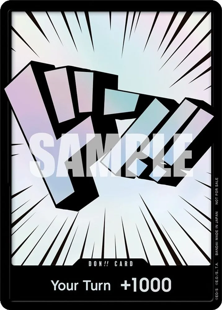 DON!! Card (3D Text)