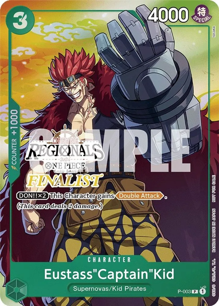 Eustass"Captain"Kid (Offline Regional 2024 Vol. 2 · Finalist)
