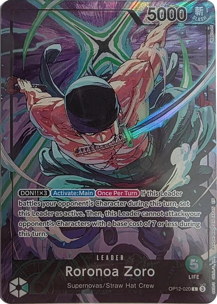 Roronoa Zoro (Official Playmat Limited Edition Vol.4)