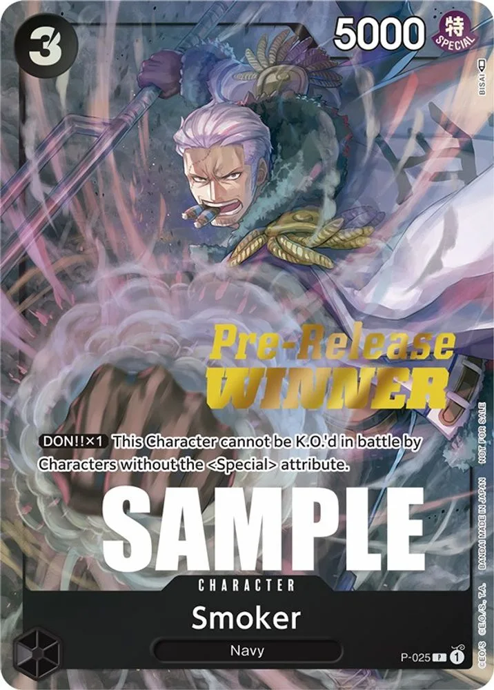 Smoker (Pre-Release · Winner)