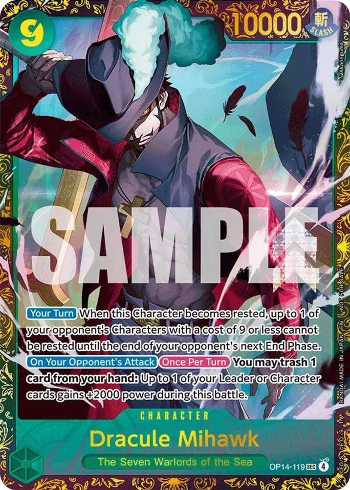 Dracule Mihawk (CS 26-27 Regionals Season 1)