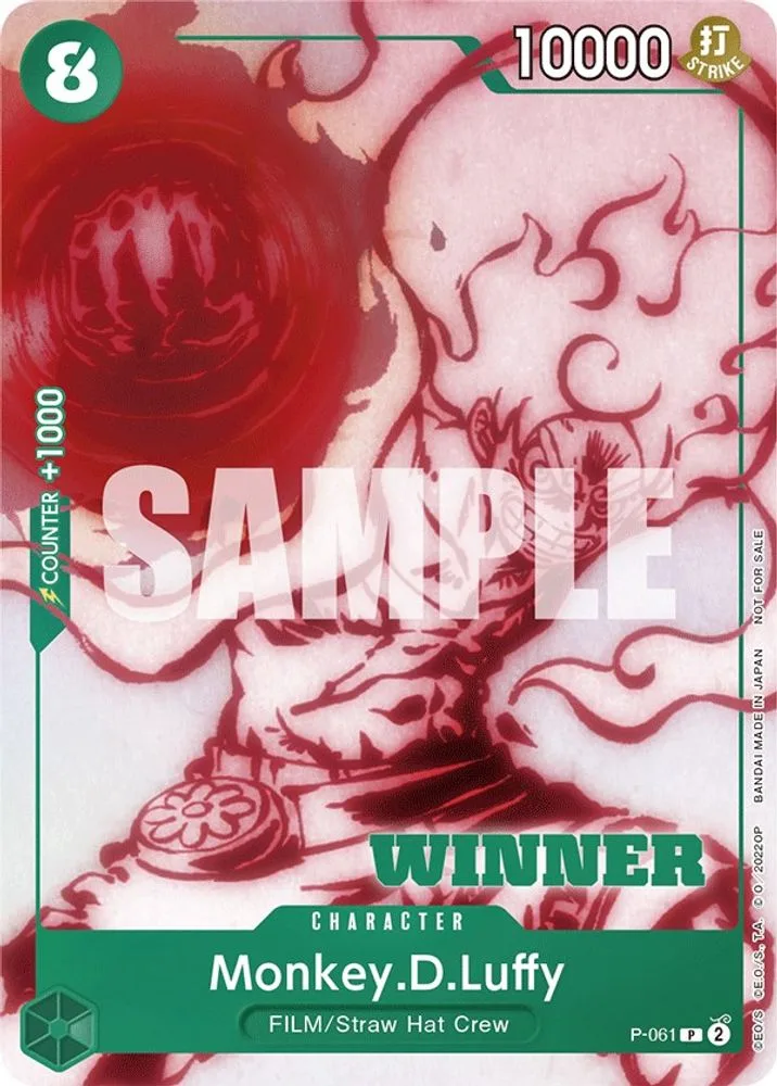 Monkey.D.Luffy (Starter Deck 11: Uta Deck Battle · Winner)