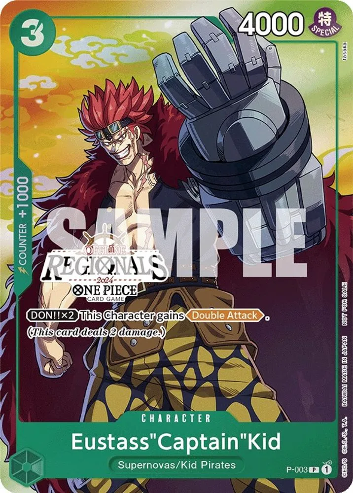 Eustass"Captain"Kid (Offline Regional 2024 Vol. 2 · Participant)