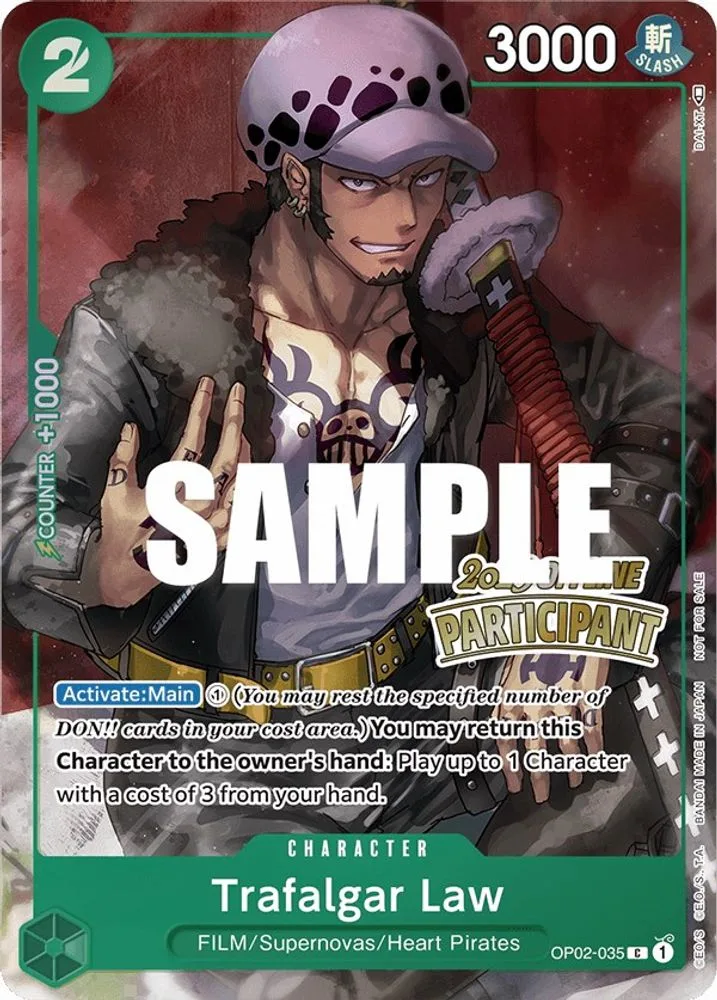 Trafalgar Law (Offline Regional 2023 · Participant)