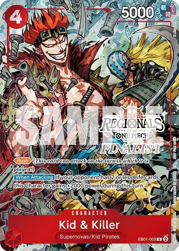 Kid & Killer (Offline Regional Finalist Card Set 2025 Vol.2)