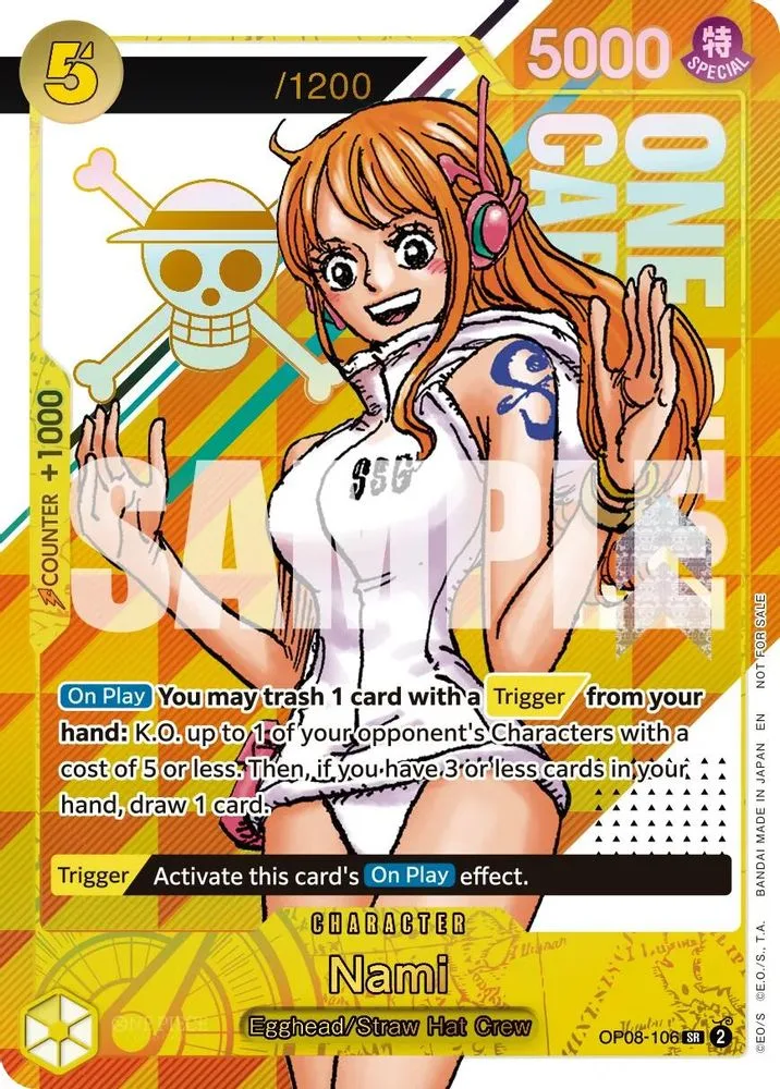 Nami (CS 26-27 Celebration Pack · Serial Numbered)