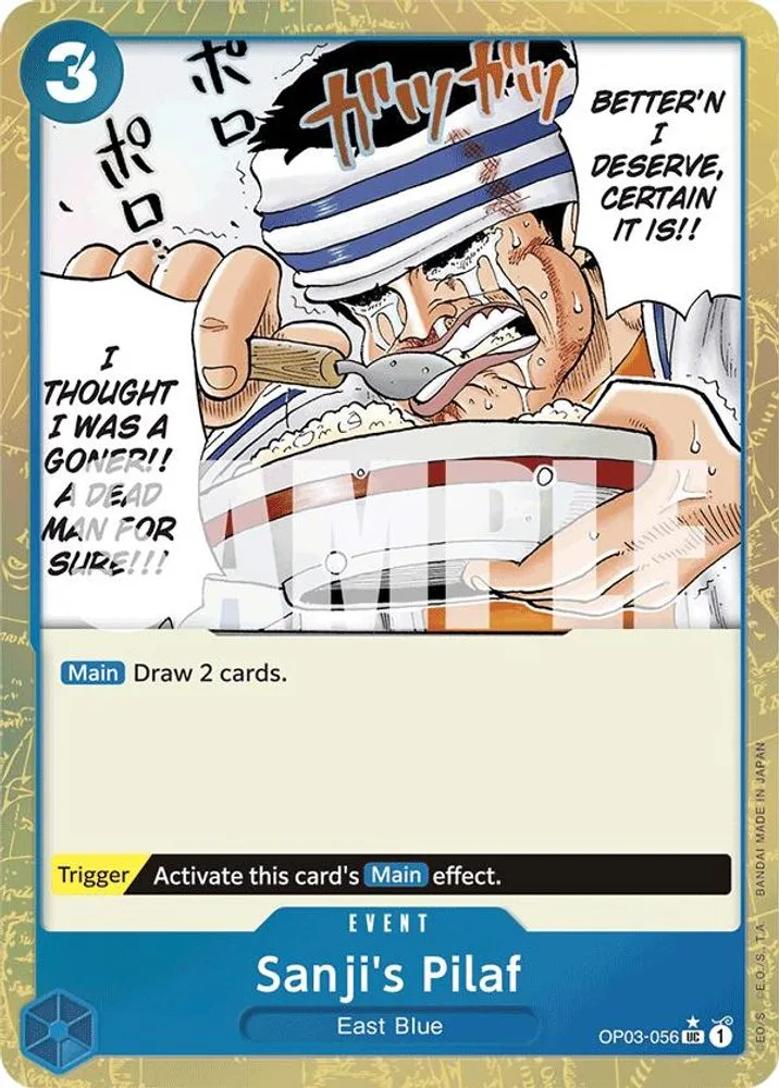 Sanji's Pilaf (Textured Foil)